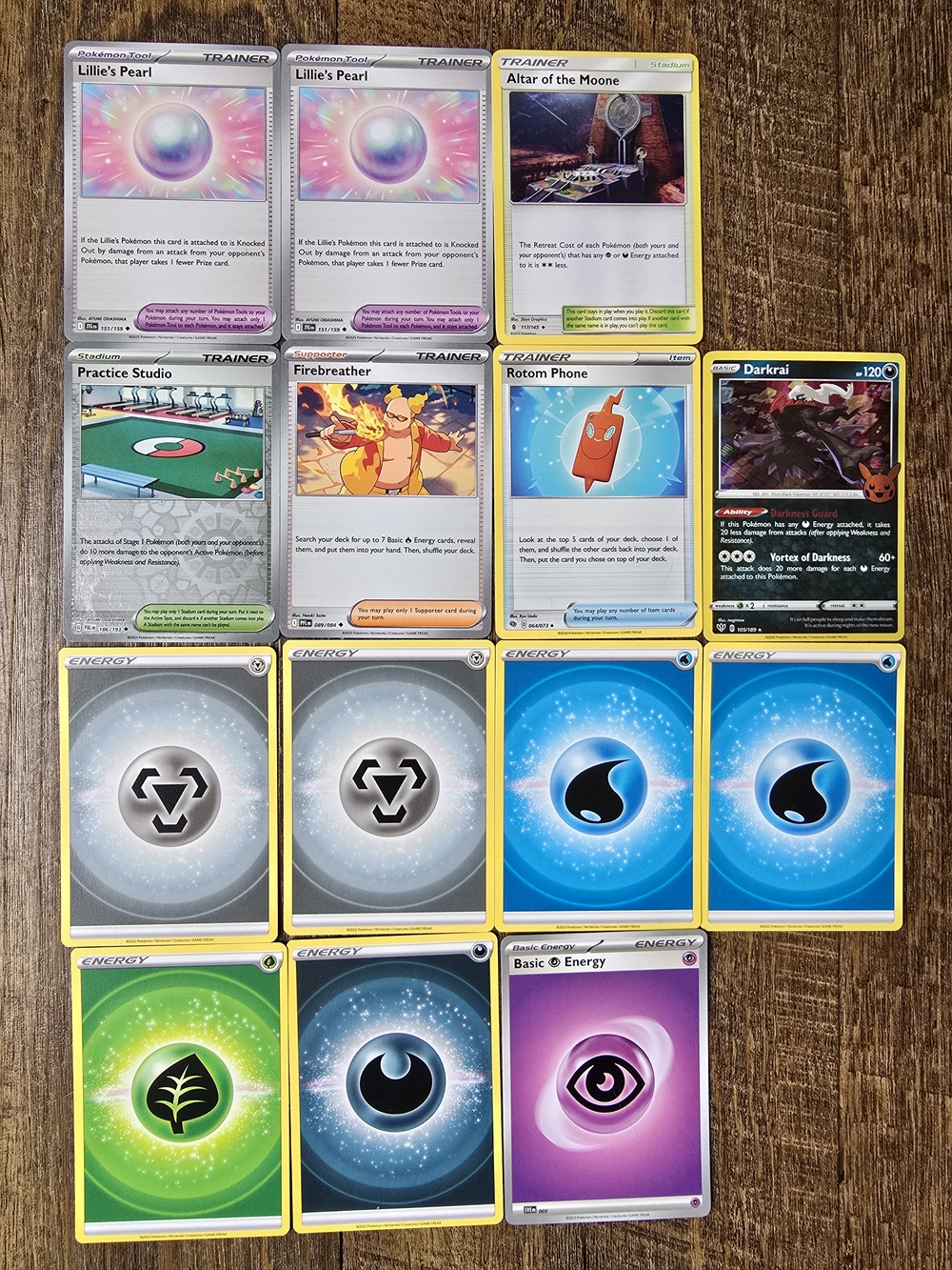 TCG Bundle - 14 Card Lot incl. Darkrai Trick or Trade Holo
